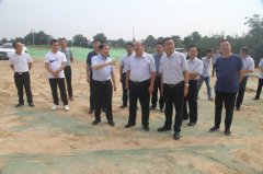 韓一兵帶隊(duì)督導(dǎo)檢查西咸新區(qū)洪澇地 
